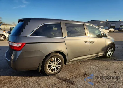 2011 Honda Odyssey Exl z USA, uszkodzony, nr VIN 5FNRL5H63BB076322